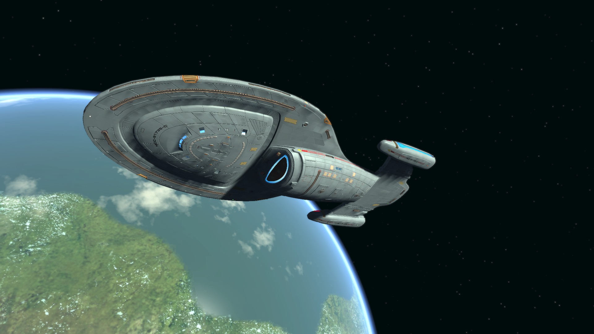 USS Turing returning to Bajor