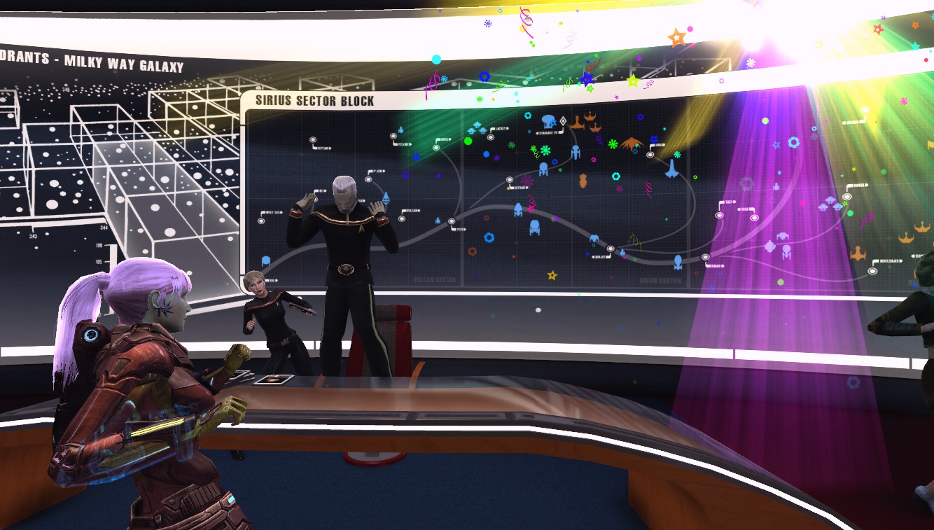 Even Admirals dance!
