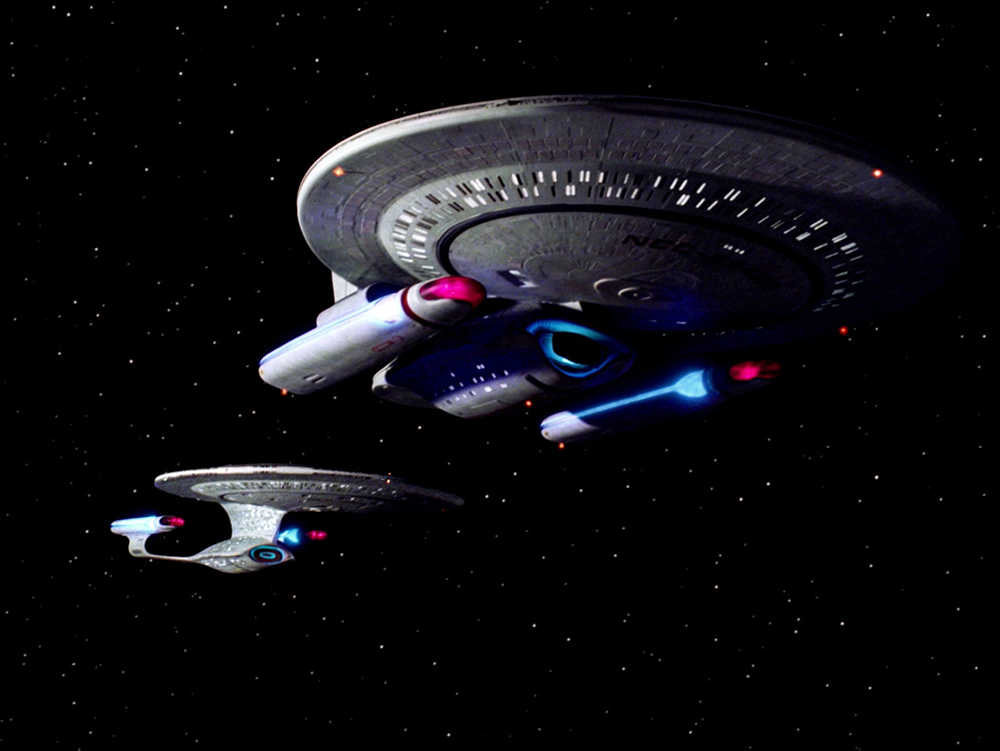 USS Phoenix and USS Enterprise D