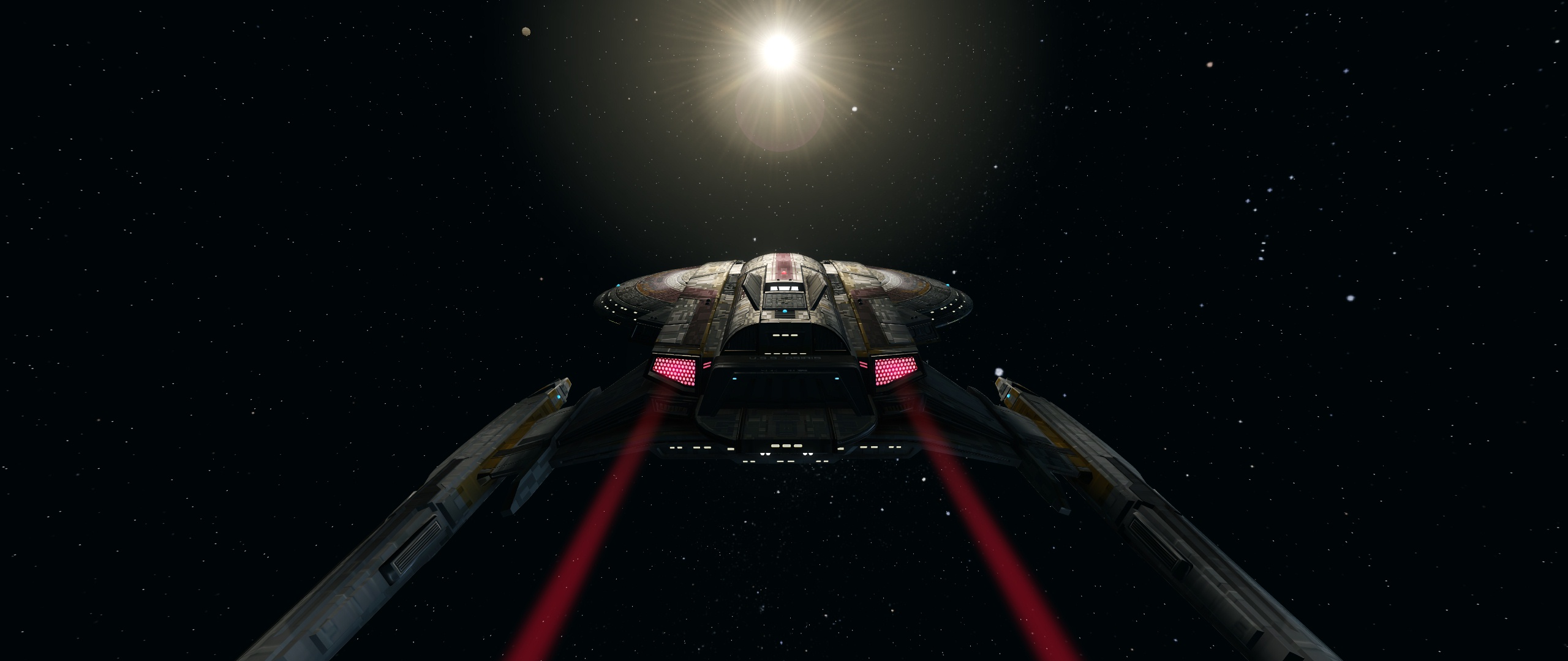 The USS Osiris explores the galaxy.