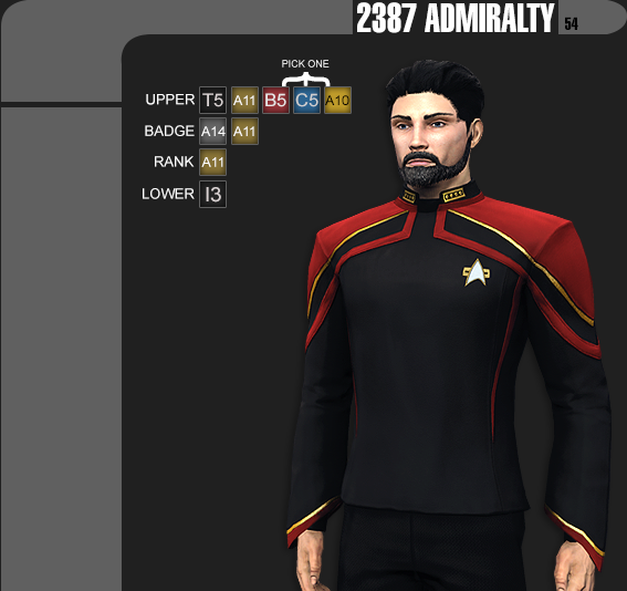 Uniform 2387Admiralty