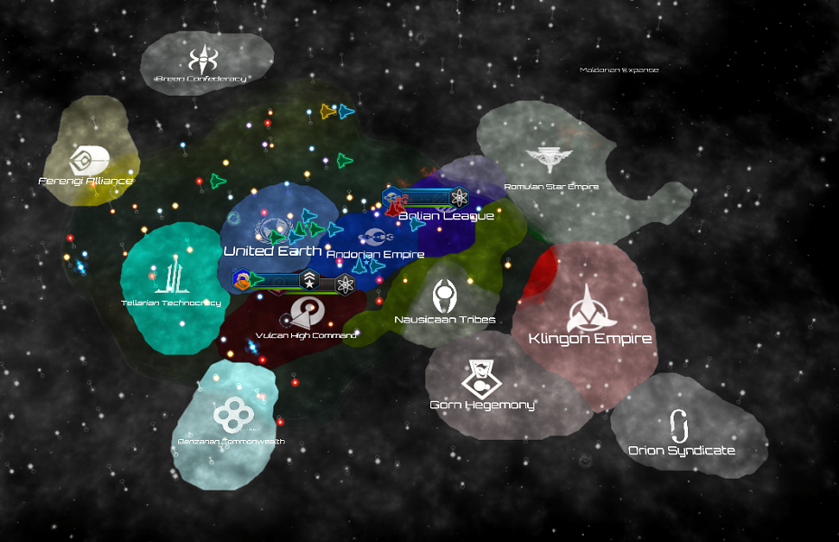 Карта нова отзывы. Stellaris Star Trek New Horizons.